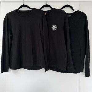 Mixed Colmar, Richer Poorer, Saks Fifth Avenue Long sleeve Men L black